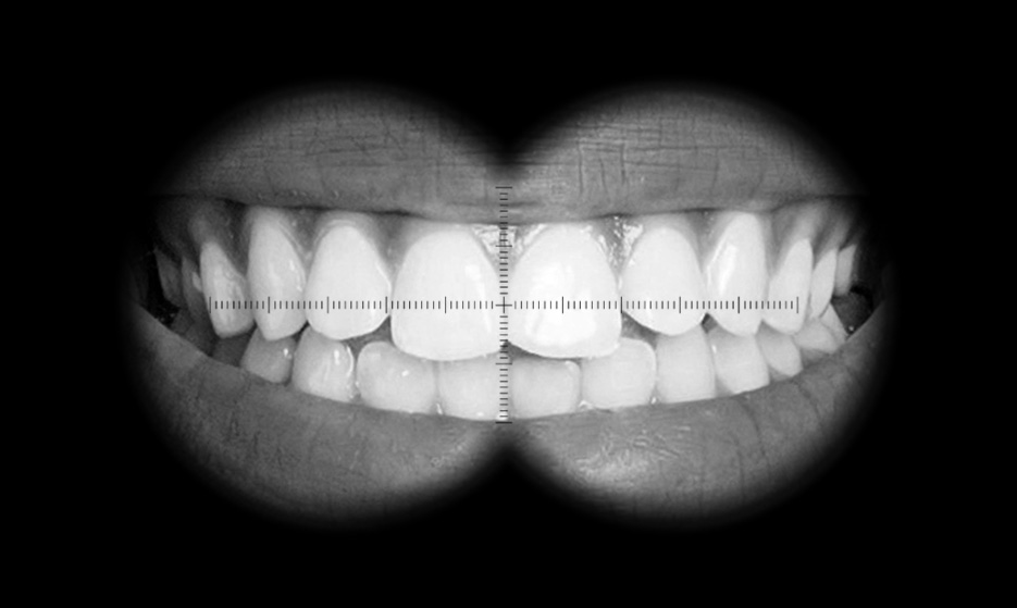 7.8x Magnification Scope Image Showing Teeth.
